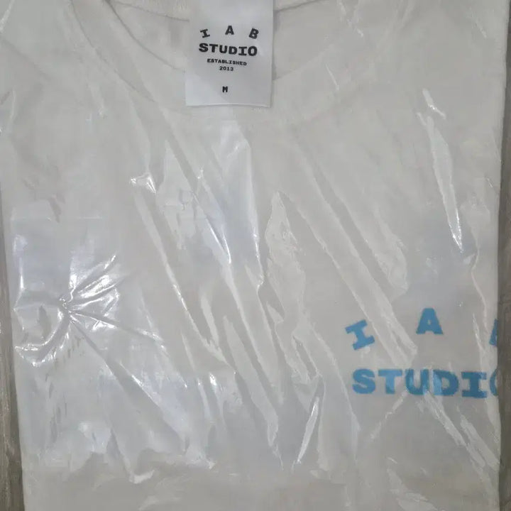 [BUNJANG] IAB STUDIO Short Sleeve T-Shirt White / IAB STUDIO 반팔 티셔츠 화이트.새상품.공용.정품