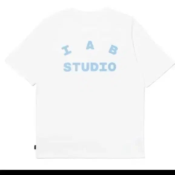 [BUNJANG] IAB STUDIO Short Sleeve T-Shirt White / IAB STUDIO 반팔 티셔츠 화이트.새상품.공용.정품