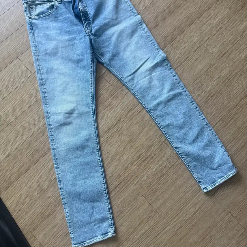 [BUNJANG] OrSlow Ivy Fit 107 Sky Blue Jeans / 오어슬로우 아이비 핏 107 스카이블루