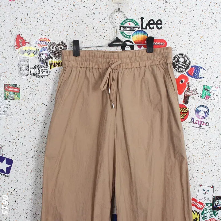 [BUNJANG] CRAESONG Nylon Wide Pants BG / 여성66/ 크래송 나일론 와이드팬츠BG 30-99