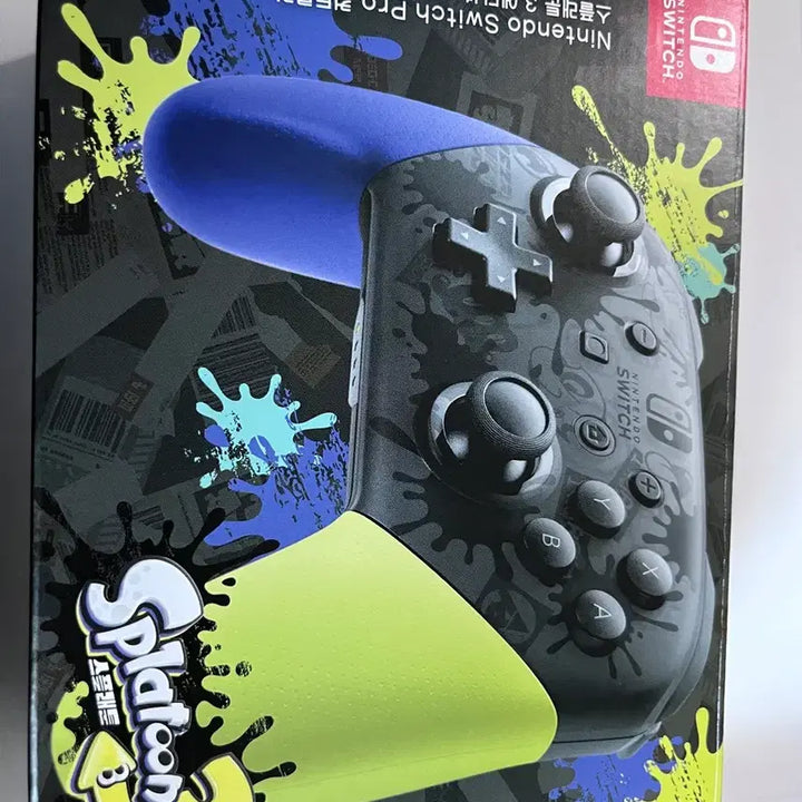 [BUNJANG] Nintendo Switch Pro Controller Splatoon 3 Edition / 닌텐도 스위치 프로콘 스플래툰3 에디션