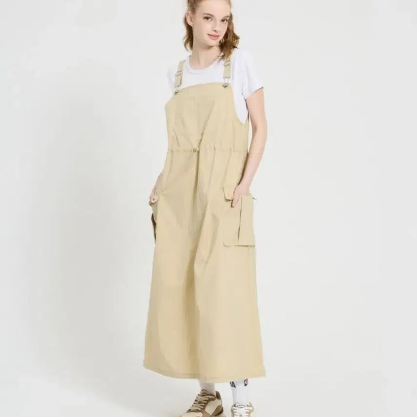 [BUNJANG] NBA Strap Dress / NBA 멜빵 원피스 F