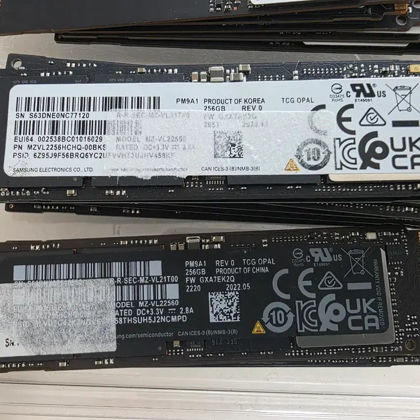 [BUNJANG] Samsung PM9A1 (980 PRO) 256GB NVMe SSD with Heatsink / SSD 삼성 pm9a1(980 프로) 256GB/방열판 /24년 문서