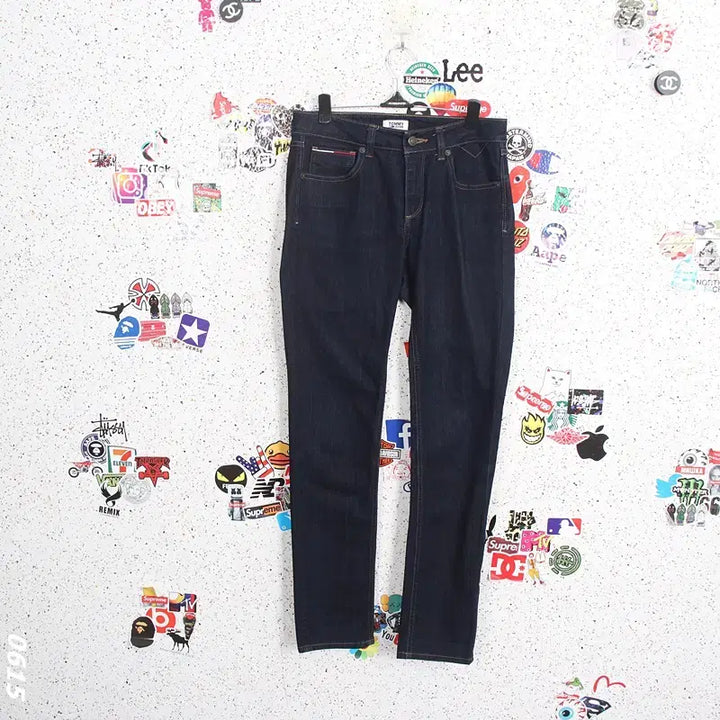 [BUNJANG] Tommy Hilfiger Dark Wash Denim Pants Size 30 / 여성25/ 타미힐피거 진청 데님팬츠 30-102