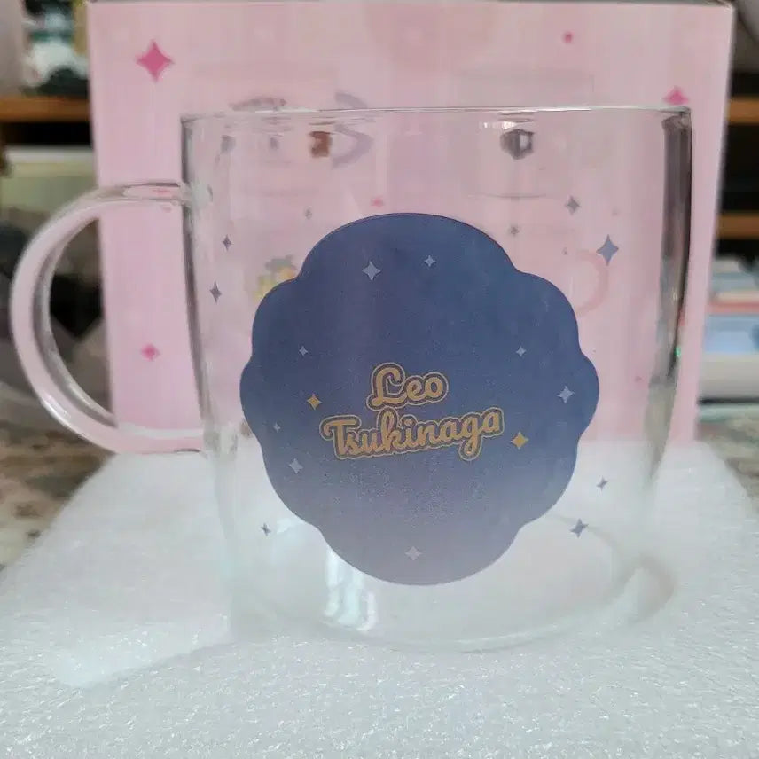 [BUNJANG] Ensemble Stars Ritsu Sakamoto Collaboration Glass Cup / 앙상블 스타즈 부쿠부 레오 유리컵