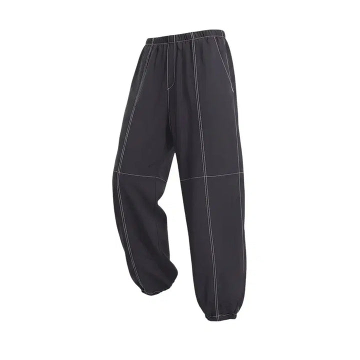 [BUNJANG] Usbeginning Charcoal Stitch Banding Pants / 여성F/ usbeginning 차콜 스티치 밴딩팬츠 30-105