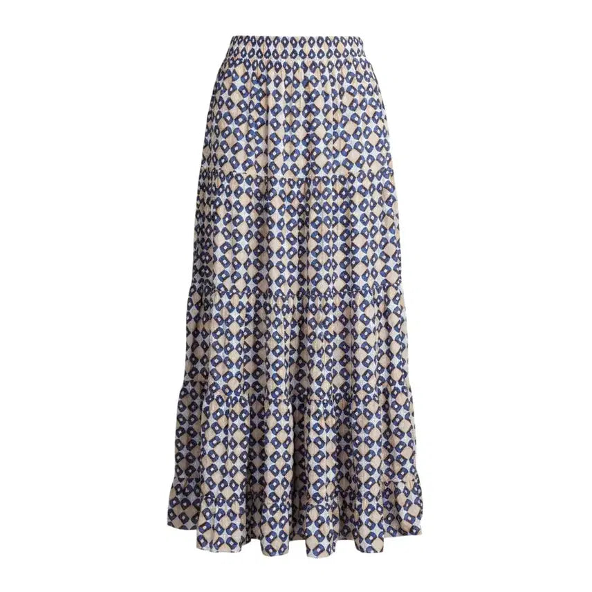 [BUNJANG] Zara Patterned Elastic Flare Skirt Women&