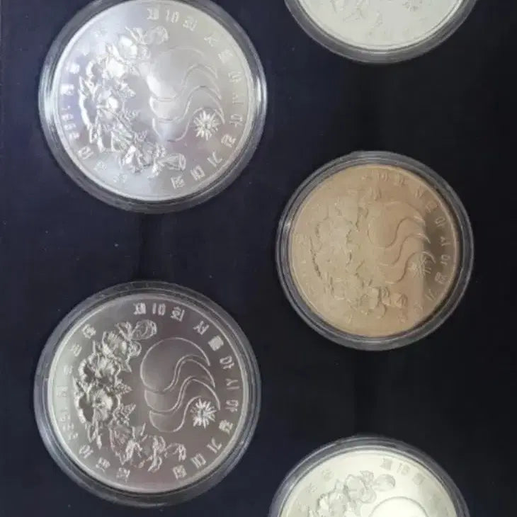 [SOLD OUT] 86 서울 아시아 게임 기념 은화 5종세트