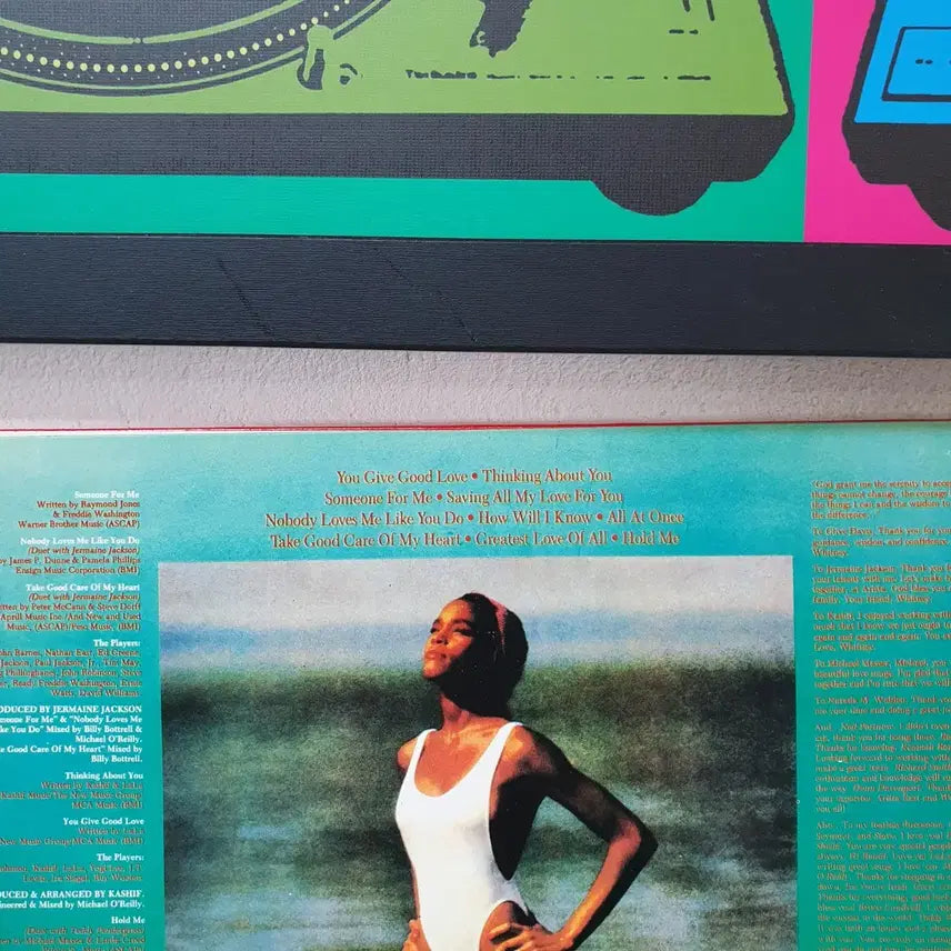 [SOLD OUT] 휘트니 휴스턴 Whitney Houston LP 1991 서울음반