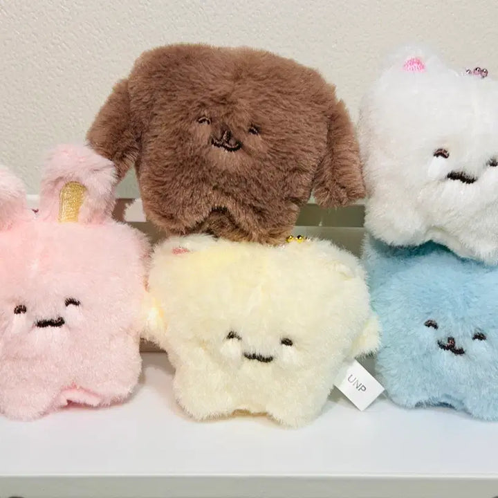 [BUNJANG] Hwanahwanah Hanimaruzu Stuffed Doll Gacha Full Set of 5 / 후와후와 하니마루즈 인형 가챠 5종풀셋