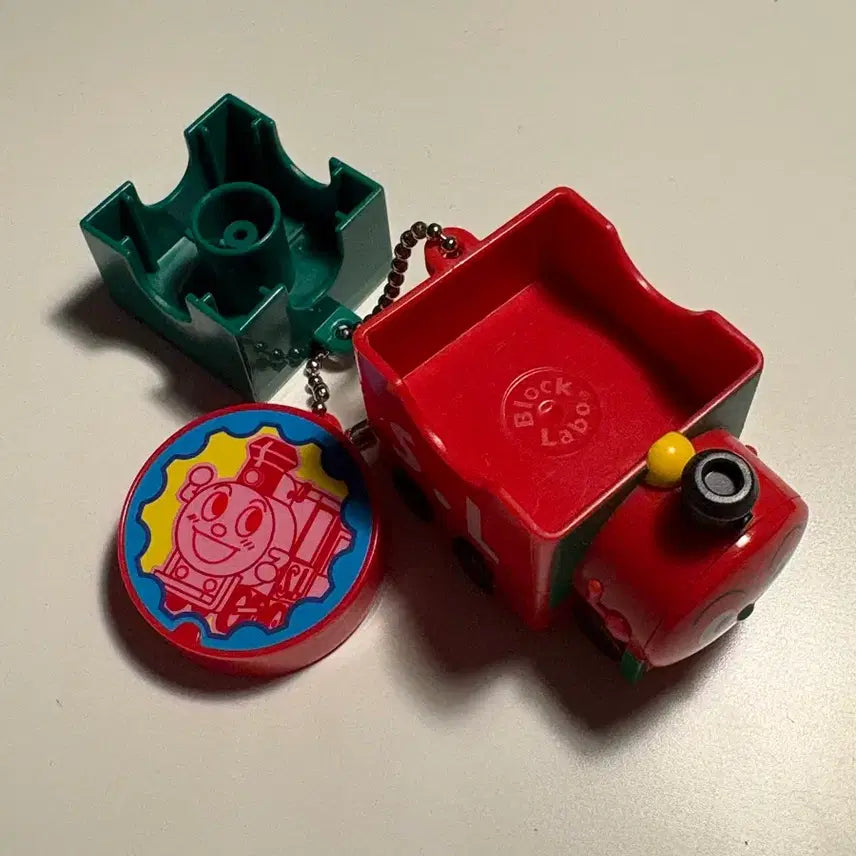 [BUNJANG] Anpanman S.L. Train LEGO Keychain / 호빵맨 S.L 기차 레고 키링