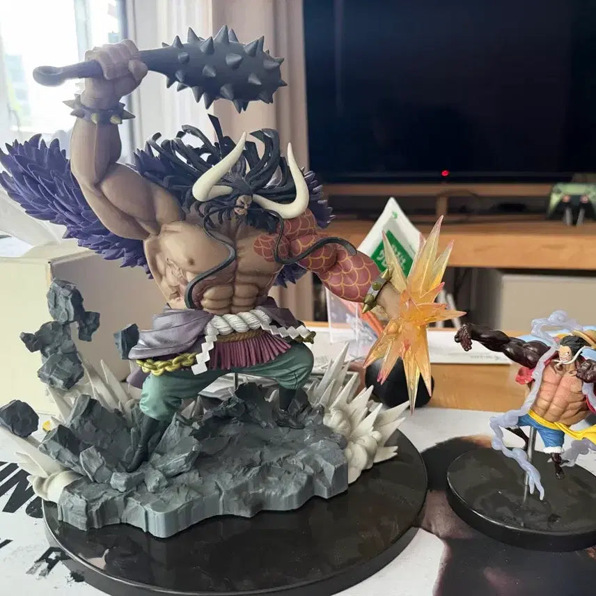 [BUNJANG] One Piece: Pirate Warriors 4 Kaido &amp; Luffy Figure Bundle / 해적무쌍4 피규어 팝니다