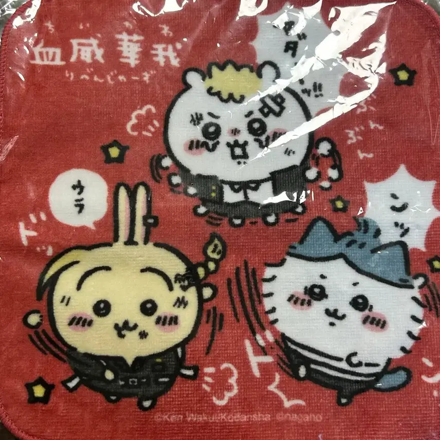 [BUNJANG] Chiikawa x Tokyo Revengers Collaboration Hand Towel / 치이카와 도쿄리벤져스 도리벤 손수건 타올
