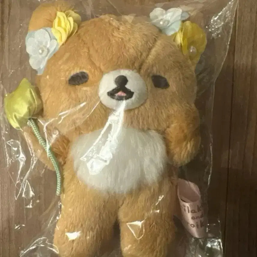 [BUNJANG] San-X Kogumappu Rilakkuma Flower Marche Limited Edition Plush / 산엑스 차이로이 코구마 플라워 마르쉐 코리코구 한정