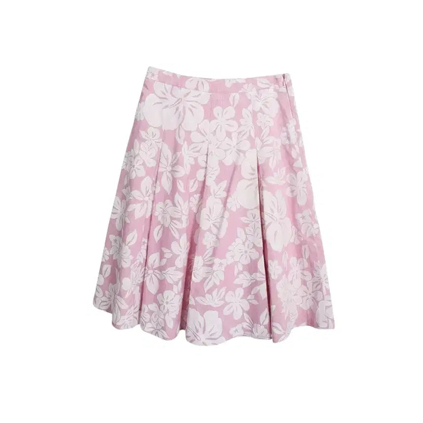 [BUNJANG] Olive des Olive Floral Pleated Skirt / 여성 실측26/ 올리브데올리브 플로럴 주름스커트 29-98