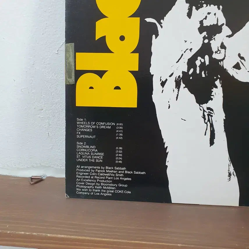 [BUNJANG] Black Sabbath Vol. 4 1989 LP / 블랙 사바스 Vol.4 LP 1989성음