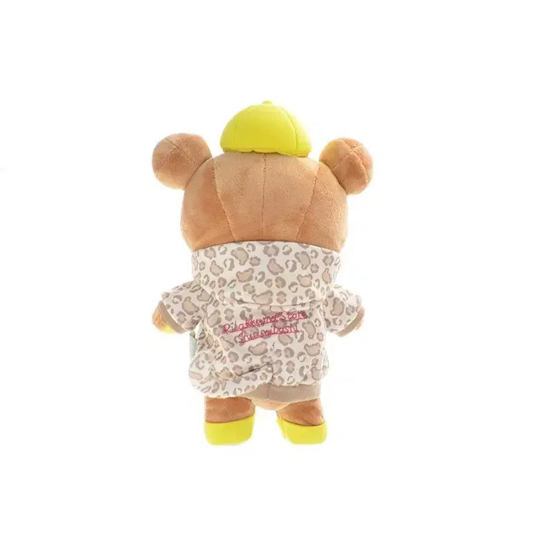 [BUNJANG] Rilakkuma Classic Leopard Print Hooded Doll Limited Edition / 신사이바시 리락쿠마 고전 호피 갸루 한정 인형