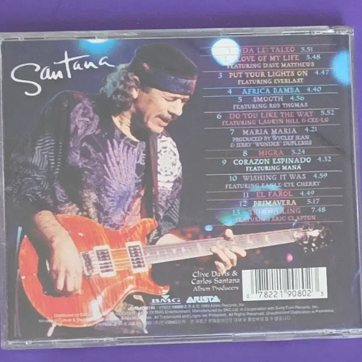 [BUNJANG] Santana Supernatural CD (Unsealed) / [개봉/CD] 산타나 Supernatural