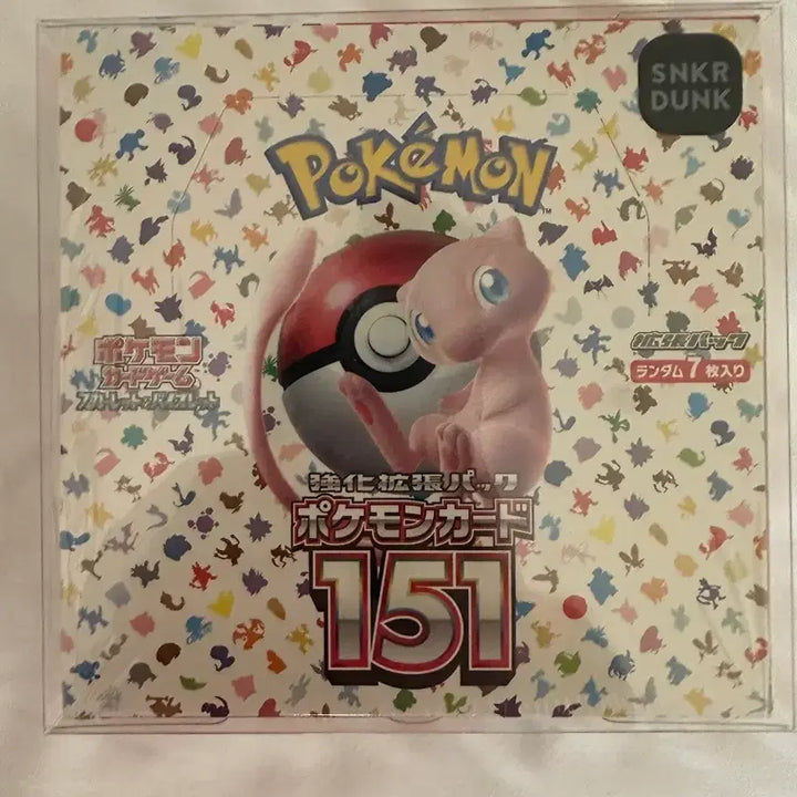 [BUNJANG] Pokemon Card 151 Japanese Edition Box (Shrink Wrapped) / 포켓몬 카드 151 박스 일판 슈링크o