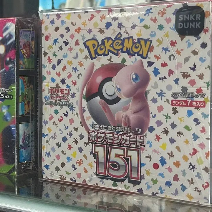 [BUNJANG] Pokemon Card 151 Japanese Edition Box (Shrink Wrapped) / 포켓몬 카드 151 박스 일판 슈링크o