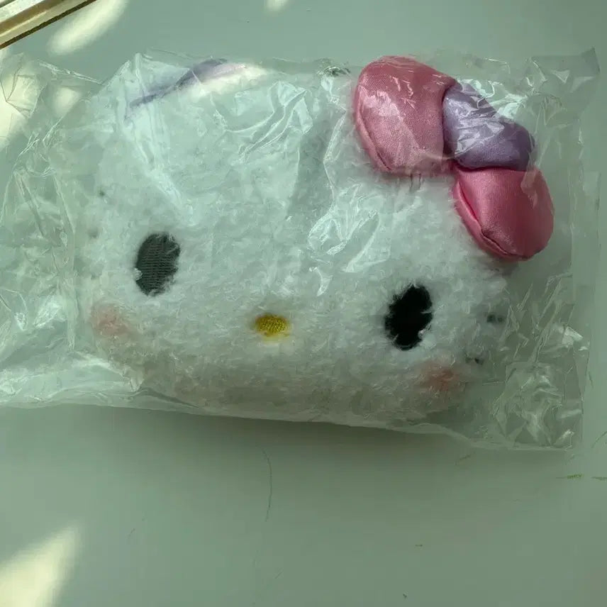 [BUNJANG] Sanrio Hello Kitty Face Pouch / 산리오 헬로키티 얼굴모양 파우치