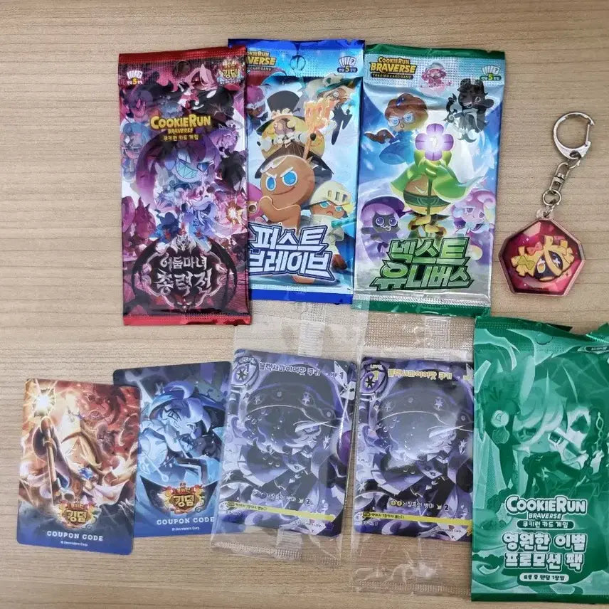 [BUNJANG] Cookie Run: Bravers Black Sapphire Promo Pack Bundle / 쿠키런 브레이버스 블랙사파이어 프로모,11탄 프로모팩 일괄