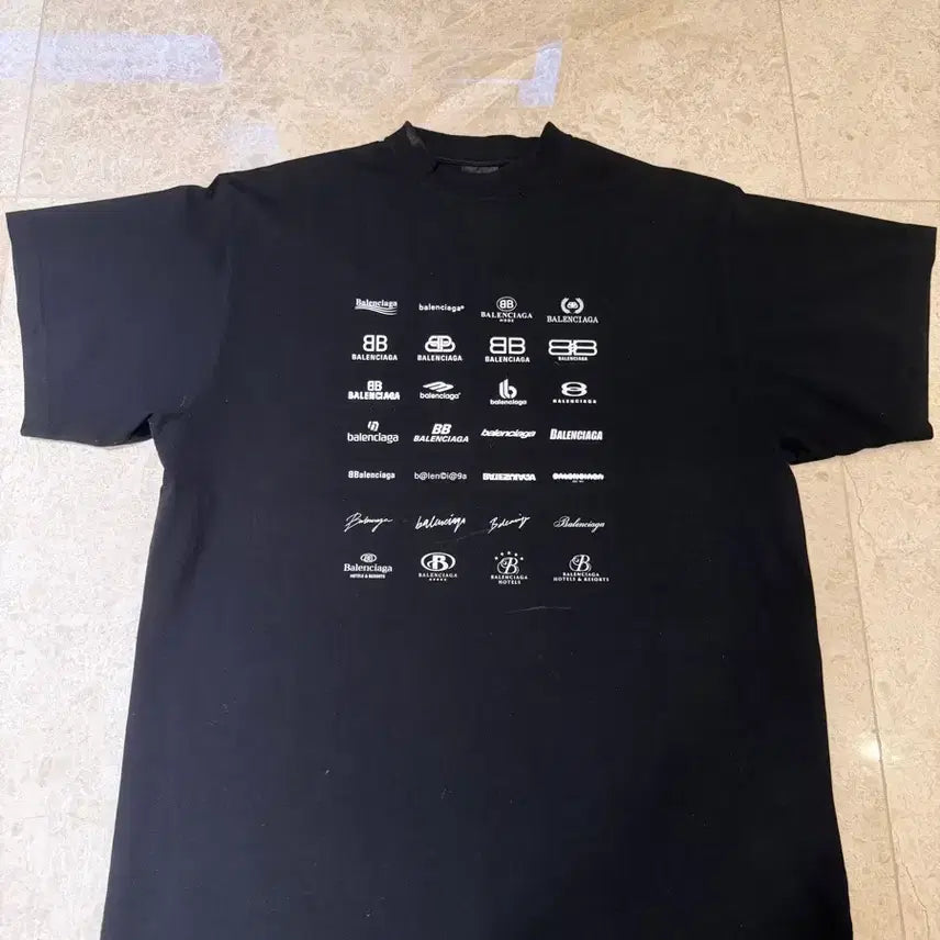 [BUNJANG] Balenciaga Oversized Fit T-Shirt Size 2 / 발렌시아가 오버핏 반팔 2사이즈