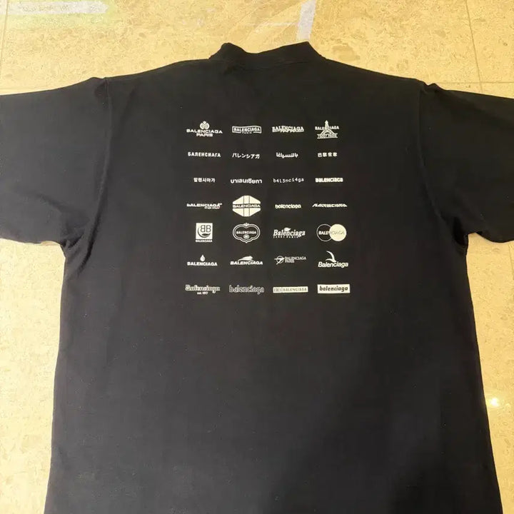 [BUNJANG] Balenciaga Oversized Fit T-Shirt Size 2 / 발렌시아가 오버핏 반팔 2사이즈