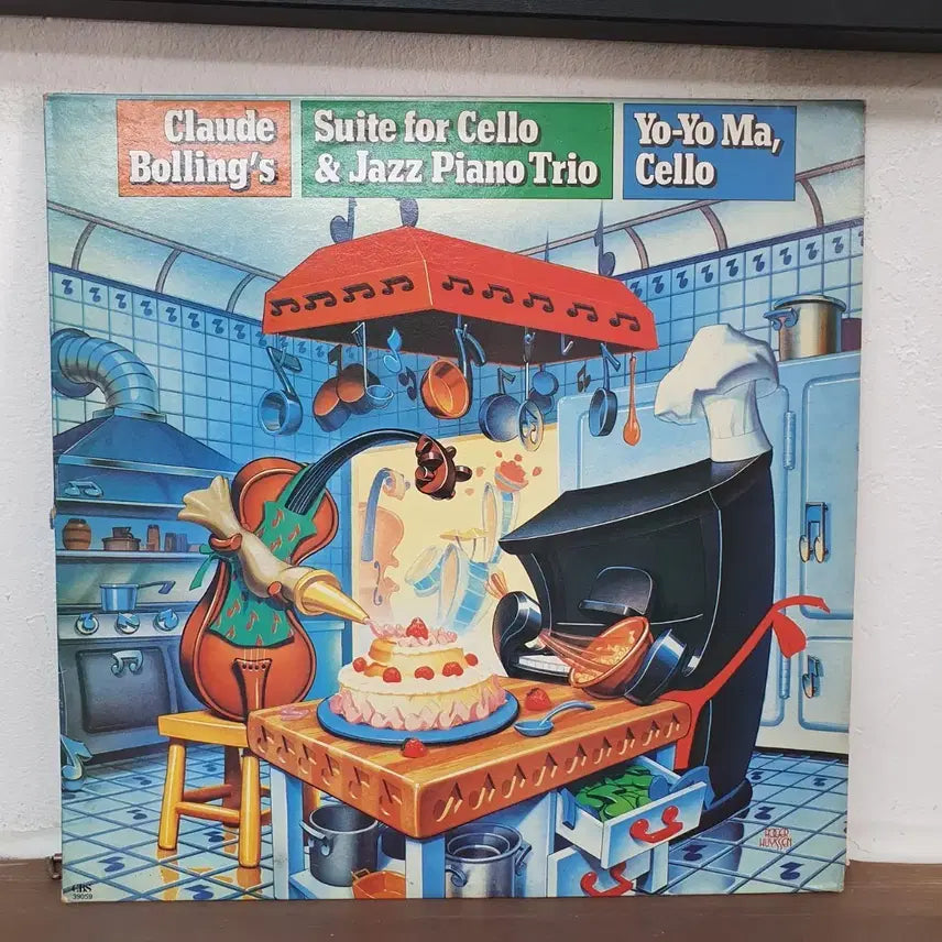 [BUNJANG] Claude Bolling Suite for Cello and Jazz Piano Trio Yo-Yo Ma Cello LP / 클로드 볼링 스위트 포 첼로 앤 재즈 피아노 트리오 요요마 첼로 LP