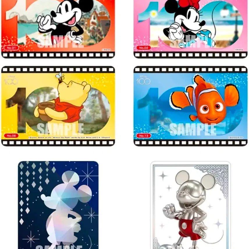 [BUNJANG] Bushiroad Disney 100 Trading Card Collection Clear / 부시로드 디즈니 100 트레이딩 카드 컬렉션 클리어