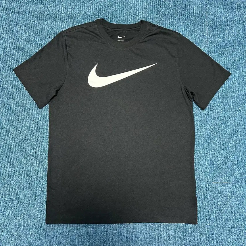 [BUNJANG] Nike Basic Logo Short Sleeve T-Shirt (Black/White) / 나이키 반팔티 M