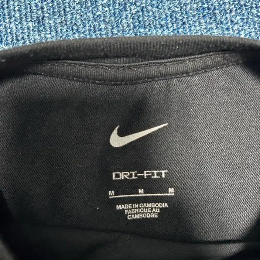 [BUNJANG] Nike Basic Logo Short Sleeve T-Shirt (Black/White) / 나이키 반팔티 M