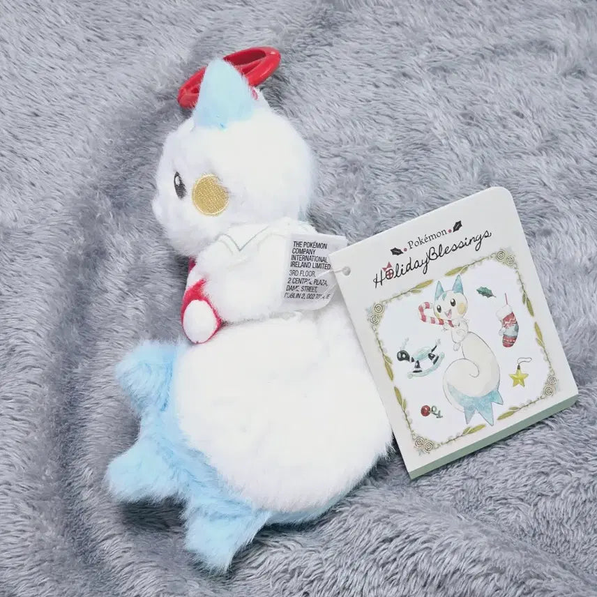 [BUNJANG] Pokemon Center Christmas Holiday Pachirisu Carabiner Keychain (Unused) / [미사용] 포켓몬센터 크리스마스 홀리데이 파치리스 카라비너 키링