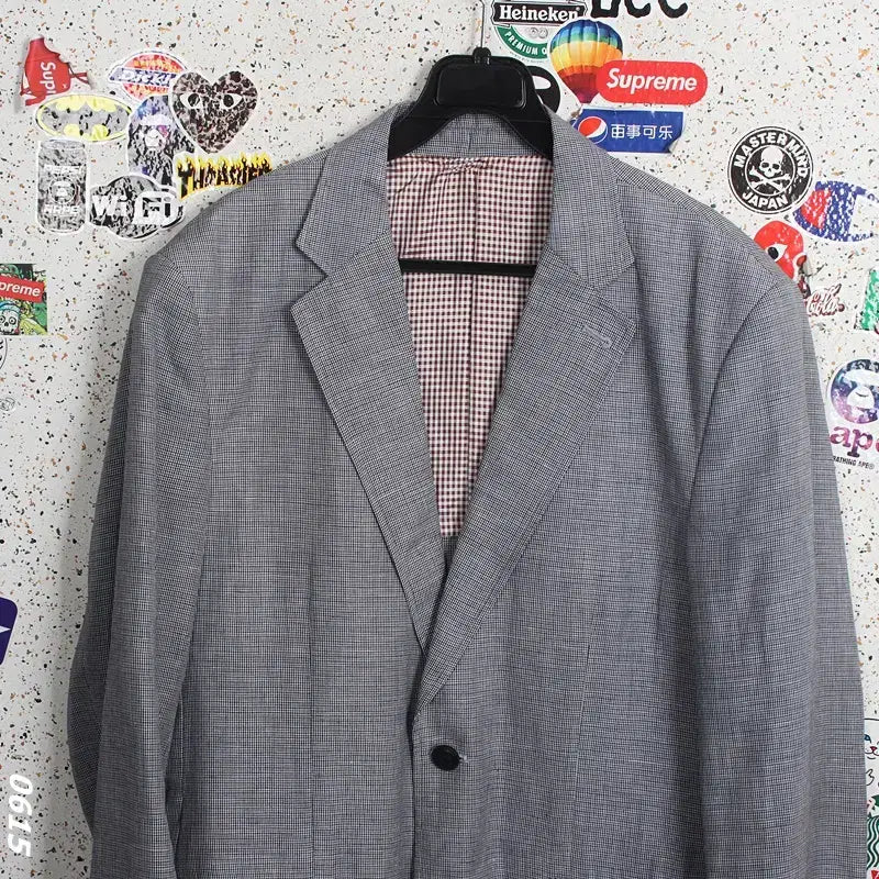 [BUNJANG] Indian Linen Blend Single Jacket A-92 / 남성95/ 인디안 마 혼방 싱글자켓 A-92