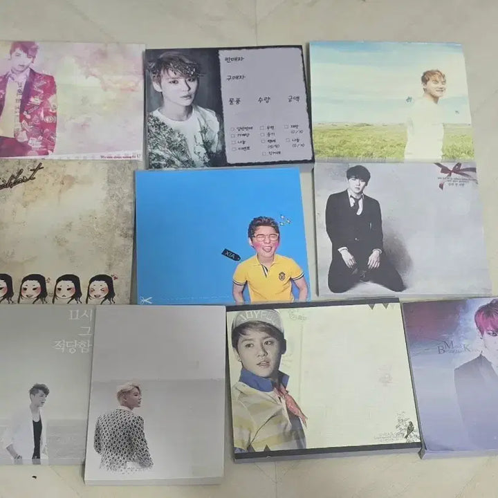 [BUNJANG] Kim Junsu Memo Pad Bundle Set / 김준수 떡메 일괄 시아준수