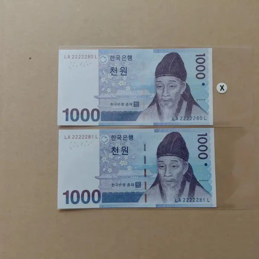 [SOLD OUT] 특이 연결 번호 (2종) 오리지널 [파이브카]