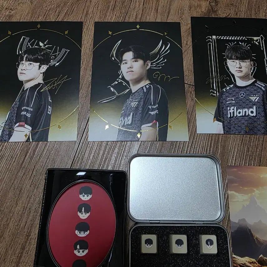[BUNJANG] T1 2023 Worlds Edition Character Set (Zeus, Oner, Faker, Gumayusi, Keria) / T1 티원 2023 월즈 에디션 캐릭터 세트 제오페구케