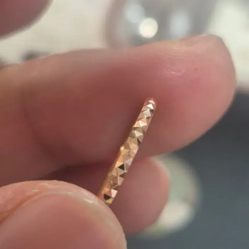 [BUNJANG] 18K Rose Gold Ring / 18k 로즈골드 링