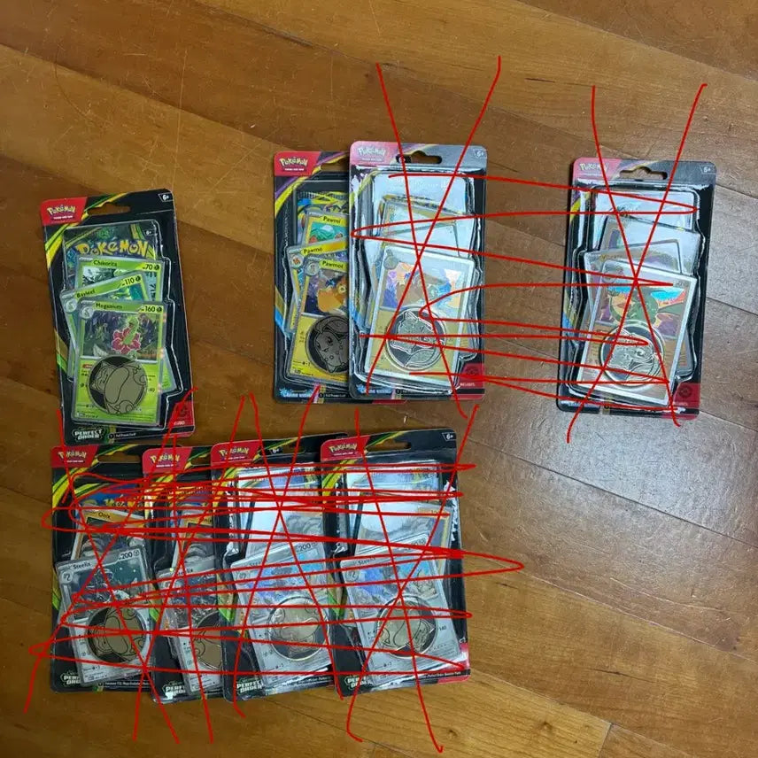 [SOLD OUT] 포켓몬 카드 팩 세트