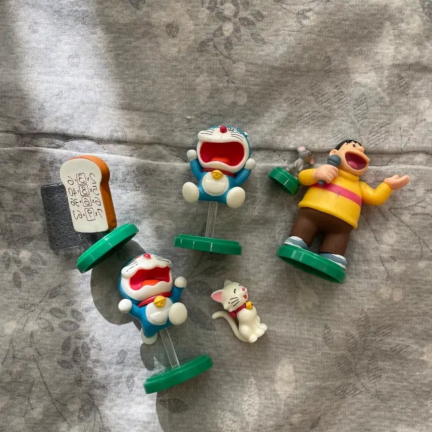 [BUNJANG] Choco Egg Doraemon Figure Set Bundle / 초코에그 도라에몽 피규어 세트 일괄3천원