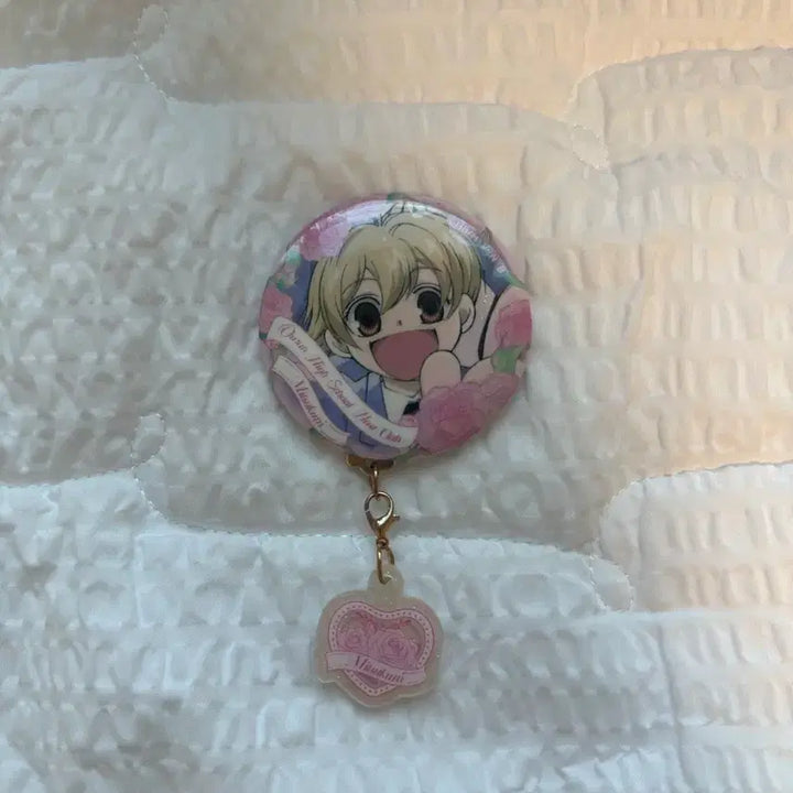 [BUNJANG] Ouran High School Host Club Acrylic Charm Can Badge / 오란고교 하니 아크릴 챰 캔뱃지