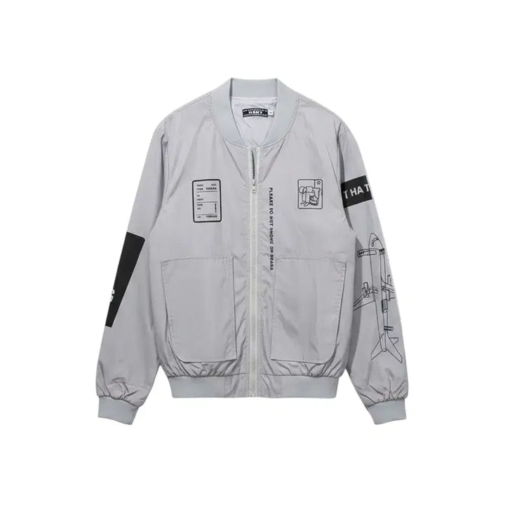 [BUNJANG] Marie Mint Blue Bomber Jacket A-104 / 여성M/ 마리 민트 블루종 항공점퍼 A-104