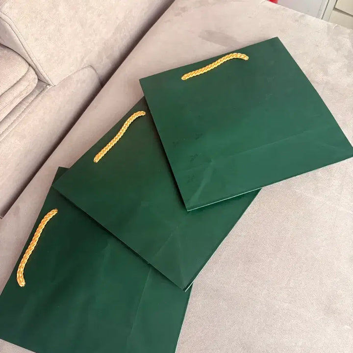 [BUNJANG] Rolex Shopping Bags (Set of 3) / 정품 로렉스 쇼핑백 3장 판매