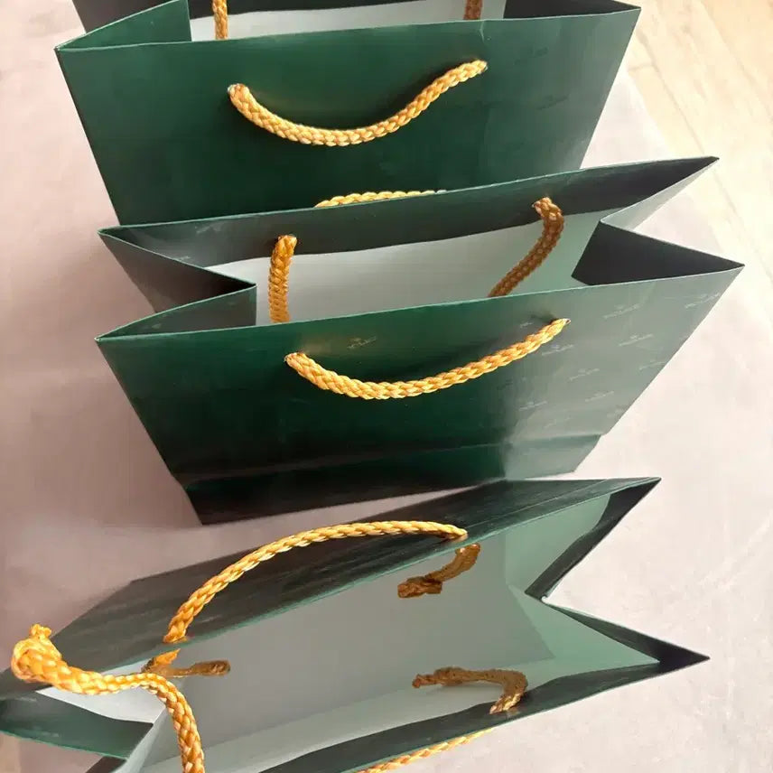 [BUNJANG] Rolex Shopping Bags (Set of 3) / 정품 로렉스 쇼핑백 3장 판매