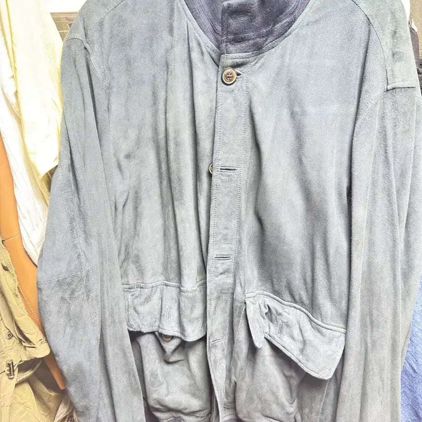 [BUNJANG] Polo Ralph Lauren Suede Bomber Jacket XL / 폴로 스웨이드 봄버 a1 XL 3회착