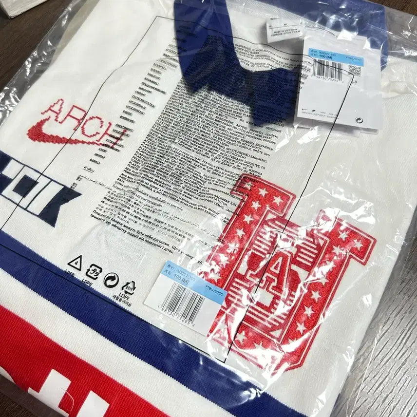 [SOLD OUT] 나이키 x 버질 아블로 아카이브 USA 럭비 탑 화이트