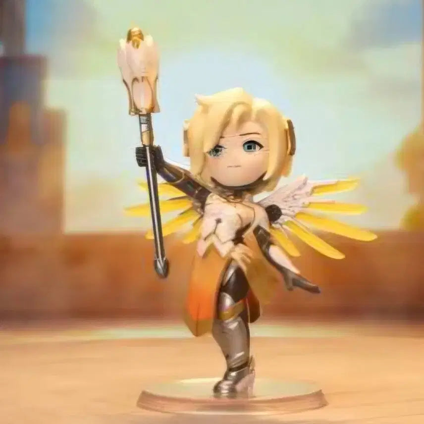 [BUNJANG] Overwatch Pop Mart Mercy Figure / 오버워치 팝마트 메르시 피규어