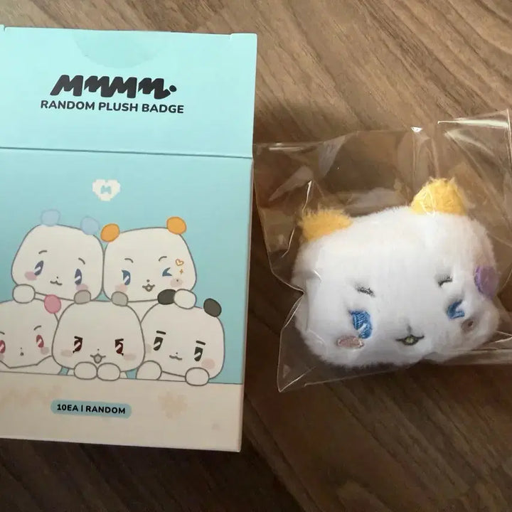 [BUNJANG] PLAVE MMemimoo Adult Mwa Random Doll Face Badge Line Friends / 플레이브 므메미무 어른 뫄 랜덤 인형 얼굴 뱃지 라인프렌즈
