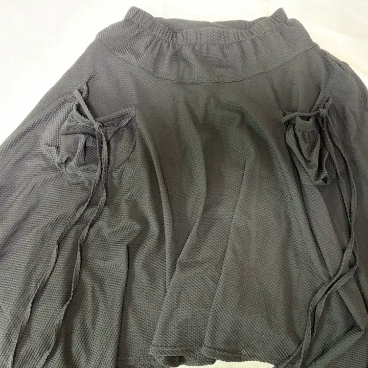 [BUNJANG] Love Is True Layered Midi Skirt Black / 러브이즈트루 레이어드 미디 스커트 블랙