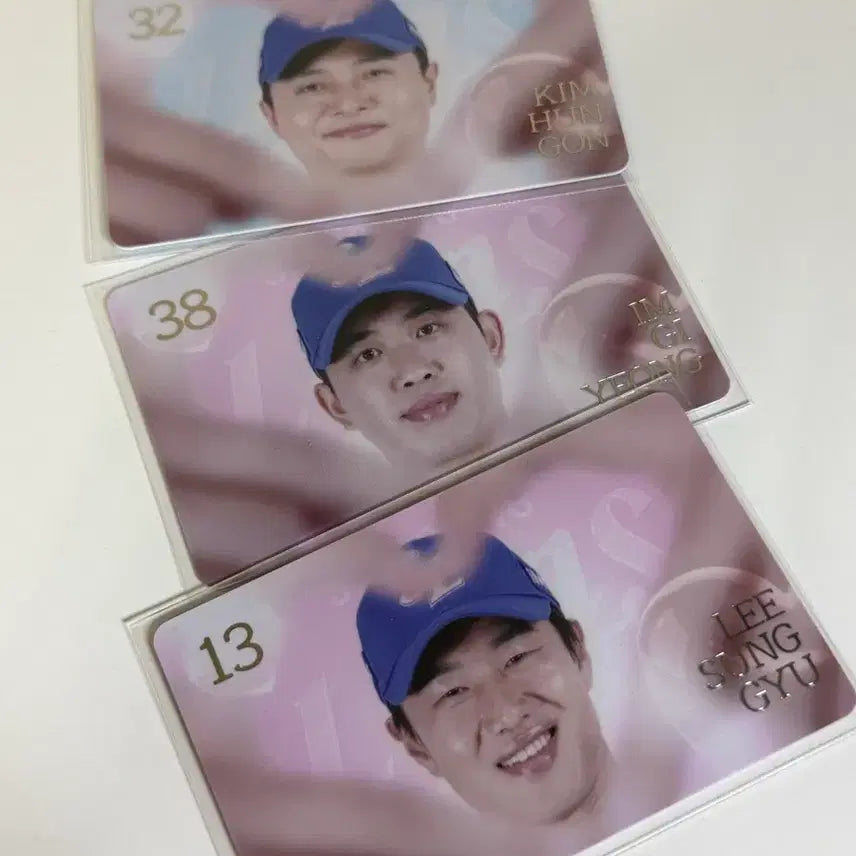 [BUNJANG] Samsung Lions Photocard Bundle Set / 일괄) 삼성라이온즈 포카 손하트 포카